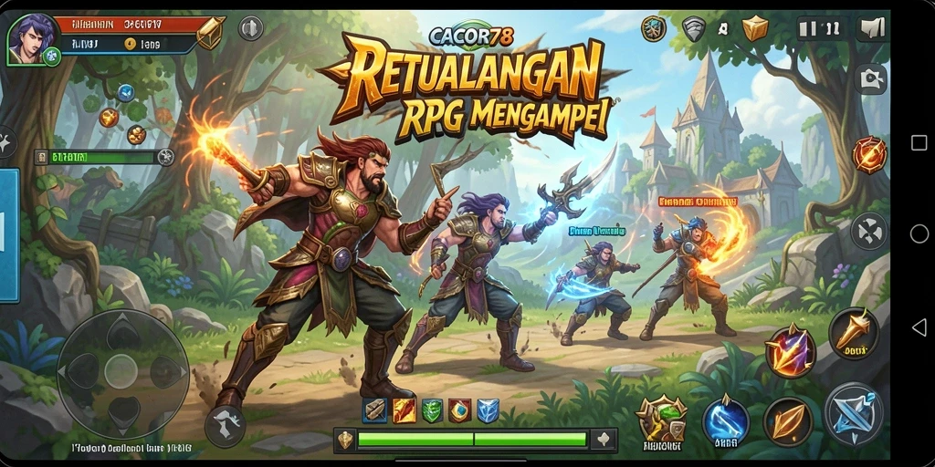Tampilan gameplay menarik dari CACOR78 yang penuh aksi.