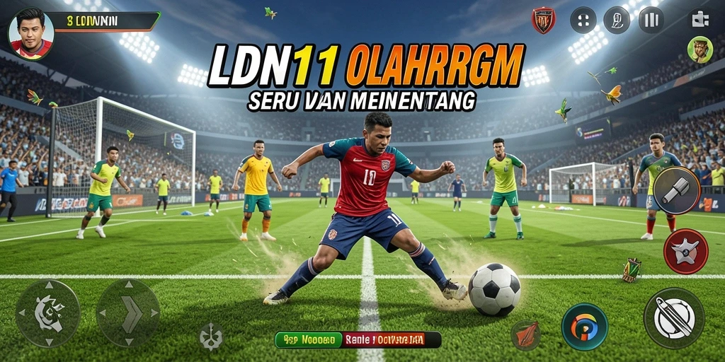 Tampilan menarik dari gameplay LDN11 dalam pertandingan olahraga.