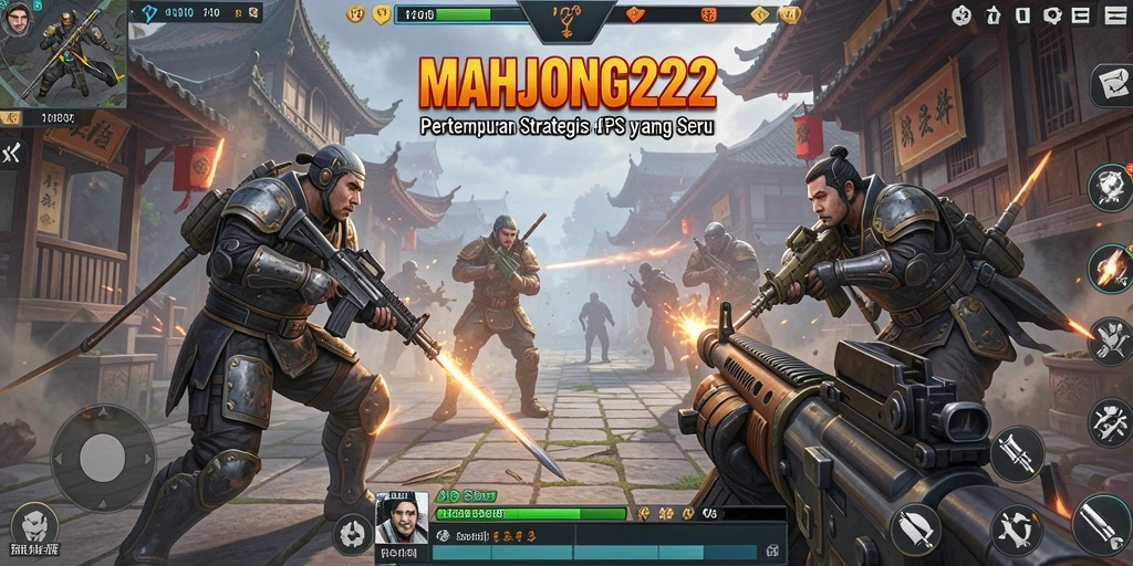 Tampilan gameplay menarik dari <strong>MAHJONG222</strong> yang menampilkan aksi FPS seru.